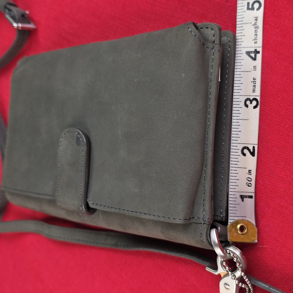 Timberland Nubuck Crossbody Wallet Purse - Picture 14 of 15